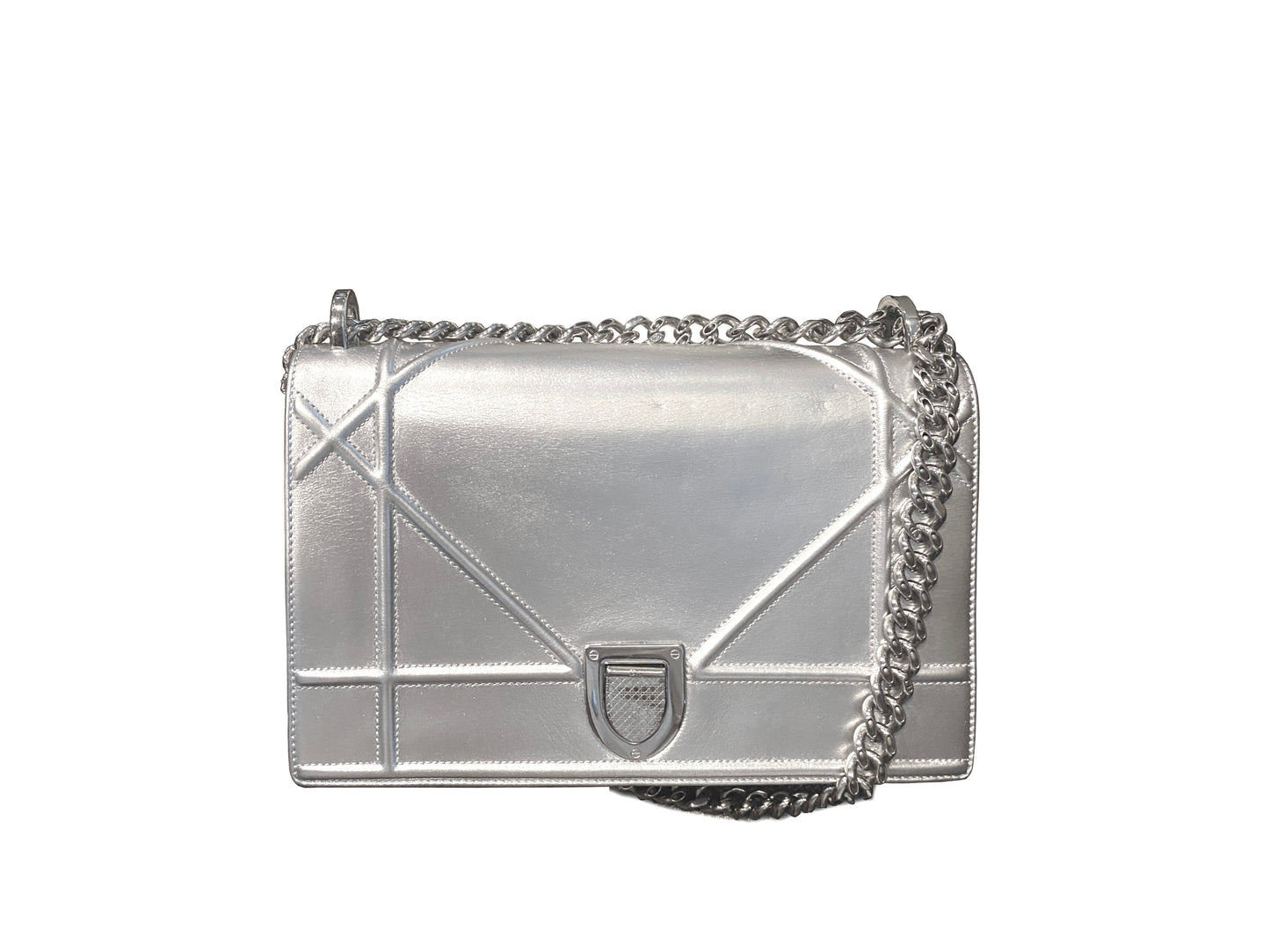 Christian Dior Diorama Silver Medium