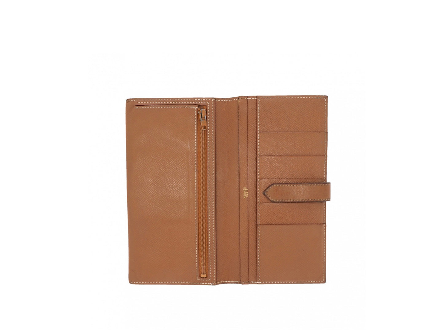 Hermes Bearn Wallet Gold