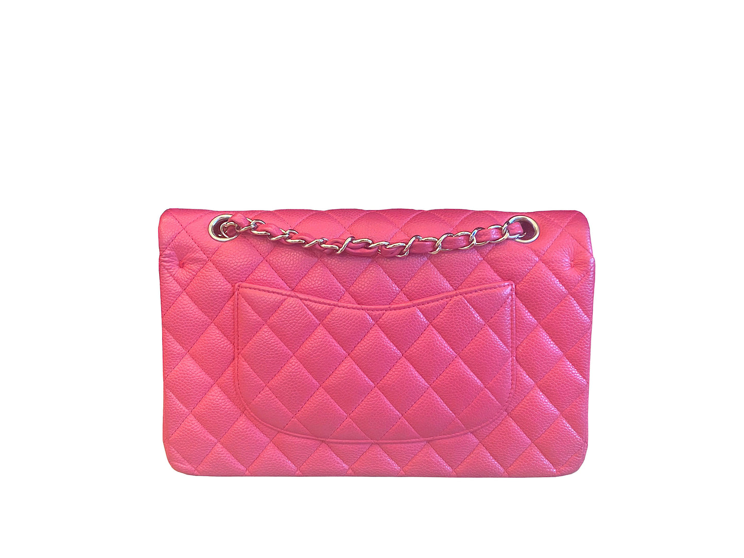 Chanel Flap Caviar Medium Dark Pink
