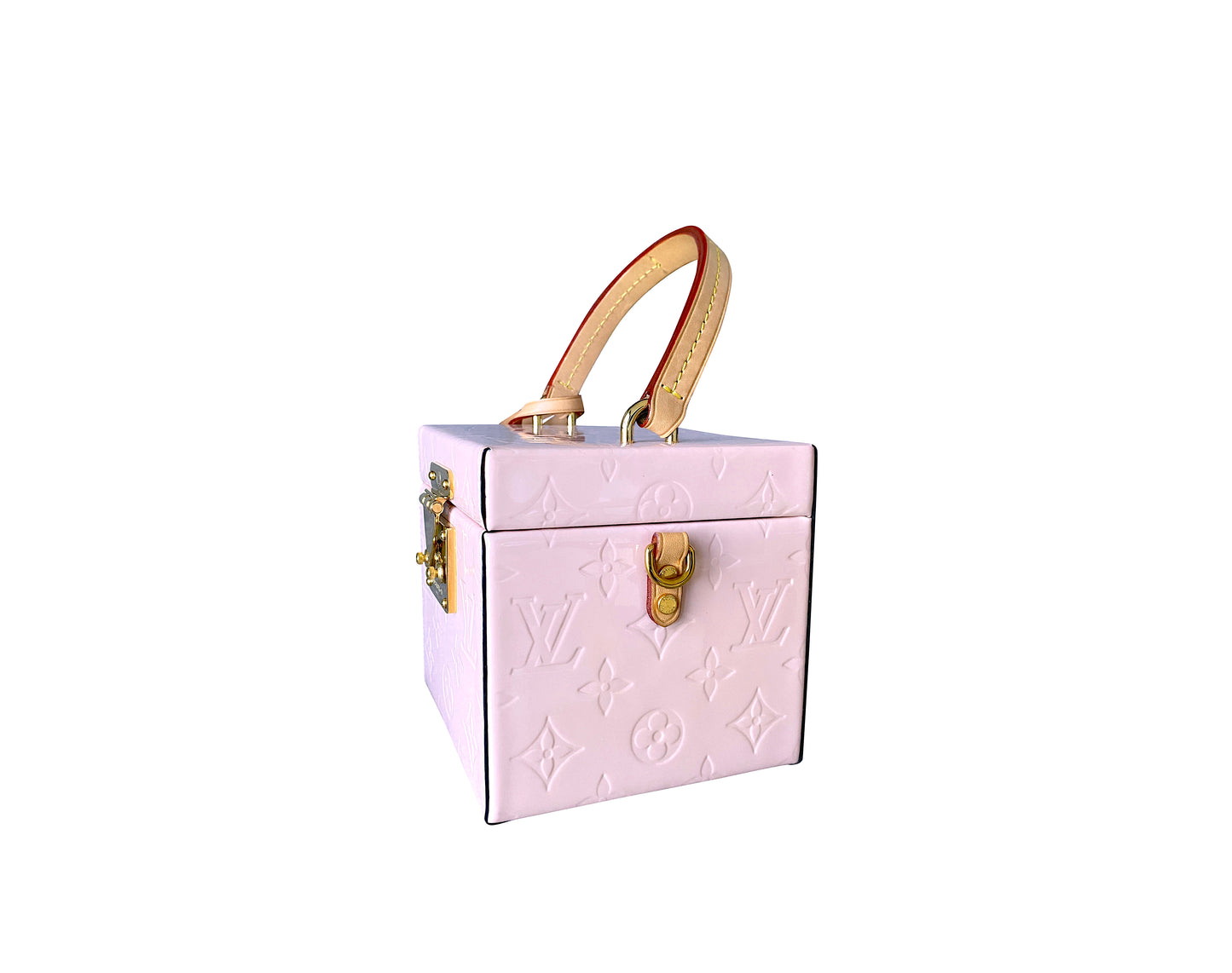 Louis Vuitton Bleecker Box Vernis Pink