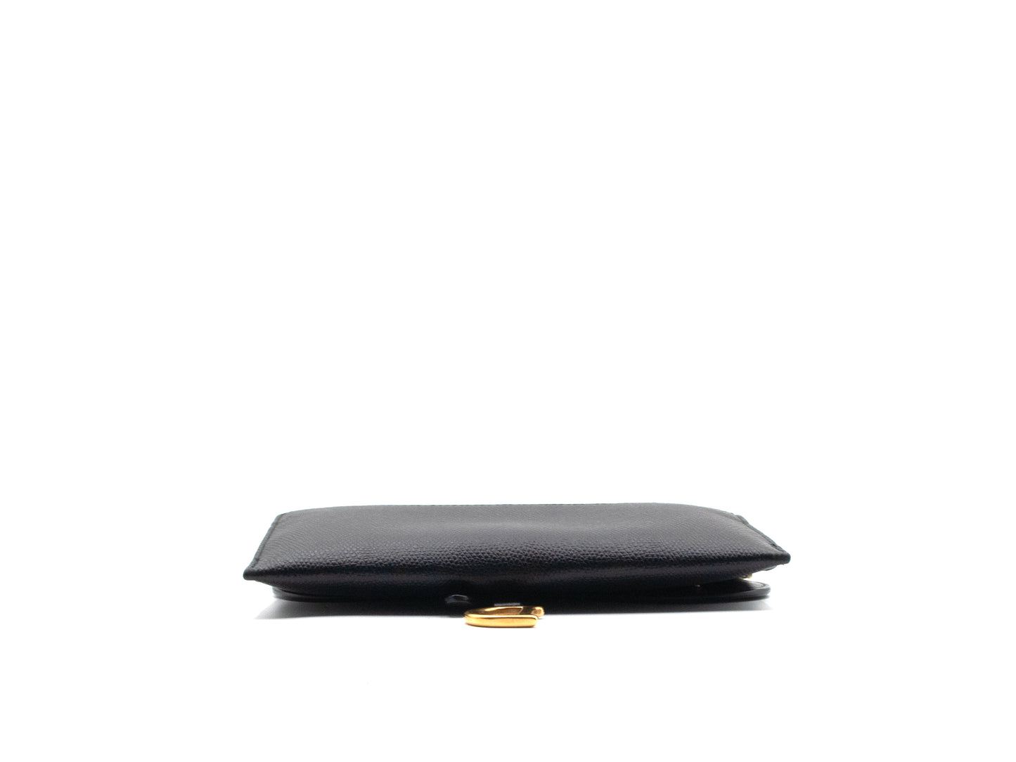 Christian Dior Saddle Woc Wallet on Chain Grained Calfskin