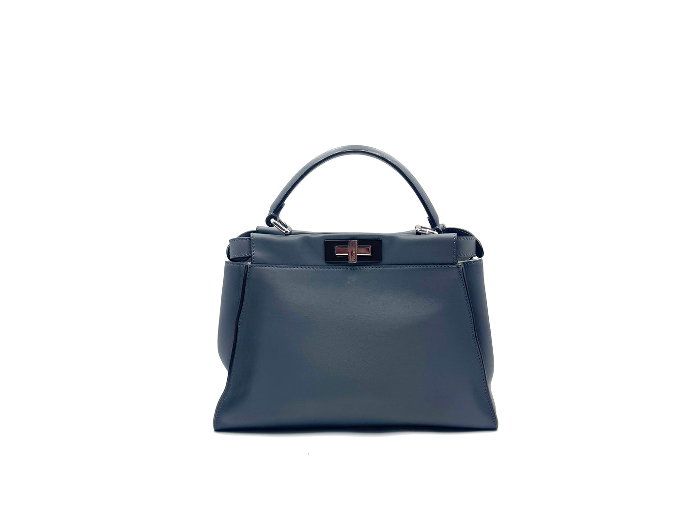 Fendi Peekaboo Medium Grey Blue