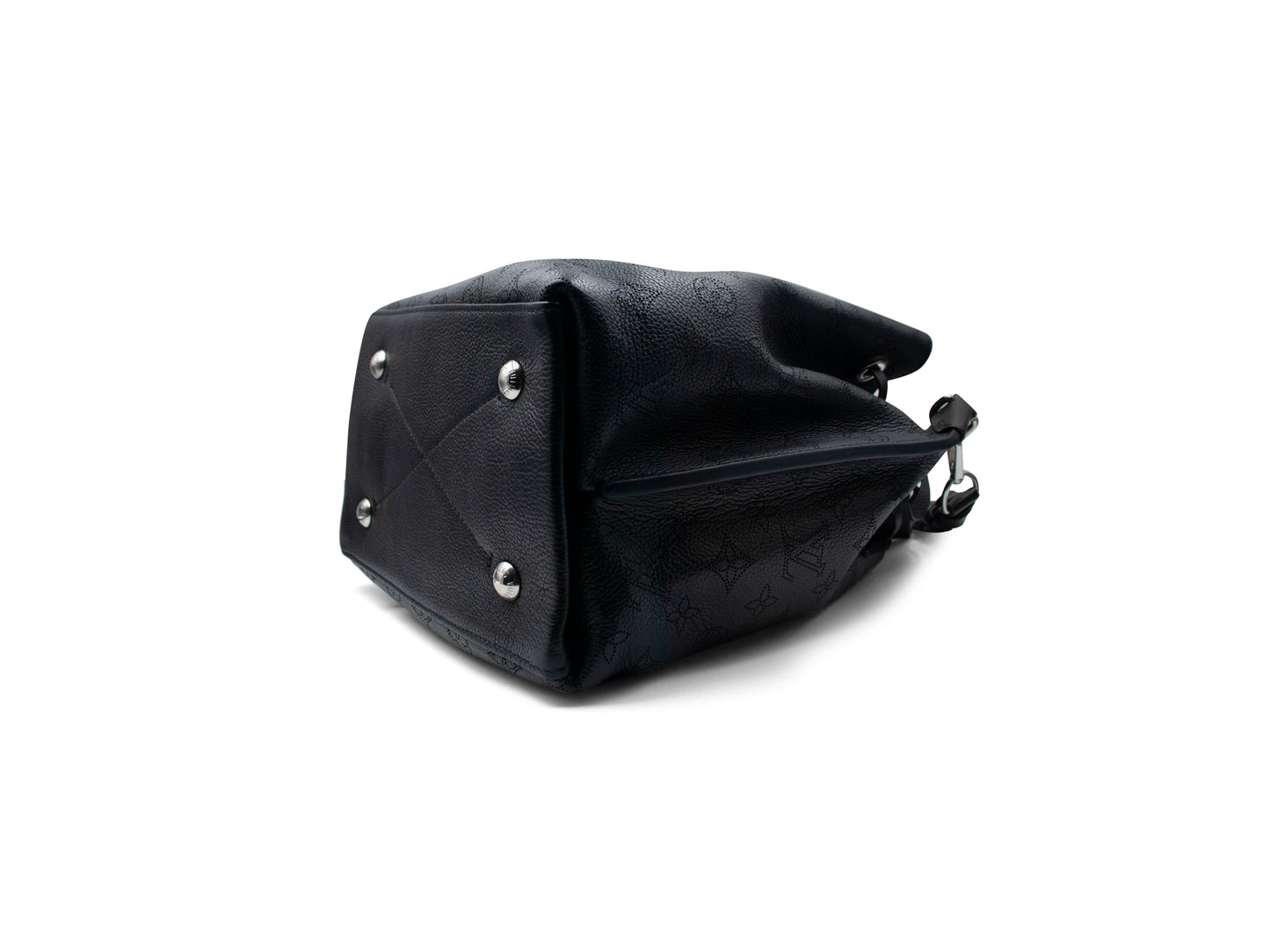 Louis Vuitton Muria Bucket Mahina Tote Black