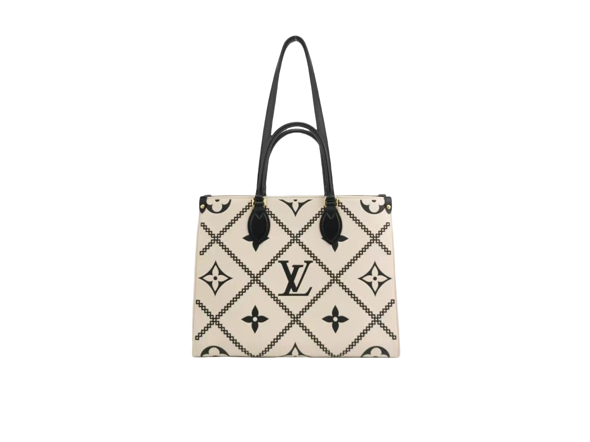 Louis Vuitton Onthego Medium Beige/Black
