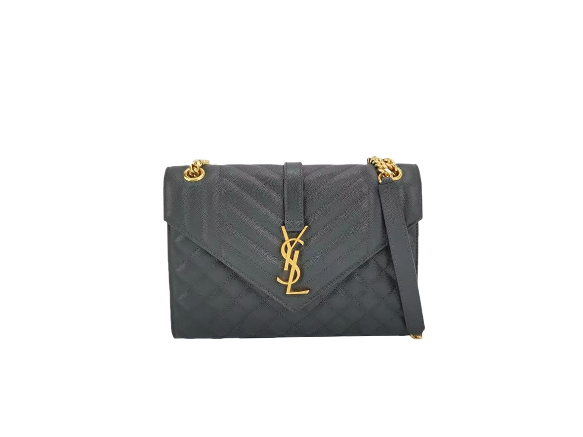Yves Saint Laurent Matelassé Envelope Medium Shoulder Bag