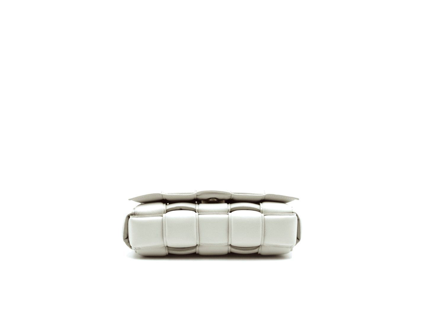 Bottega Veneta Padded Cassette Chalk