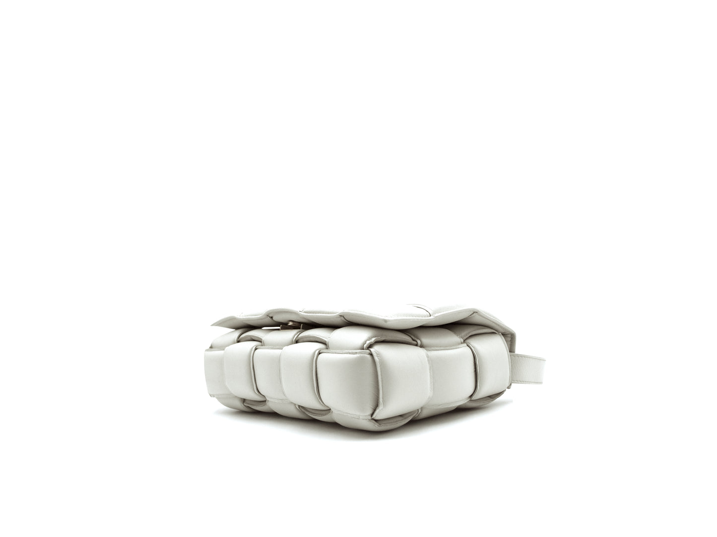 Bottega Veneta Padded Cassette Chalk