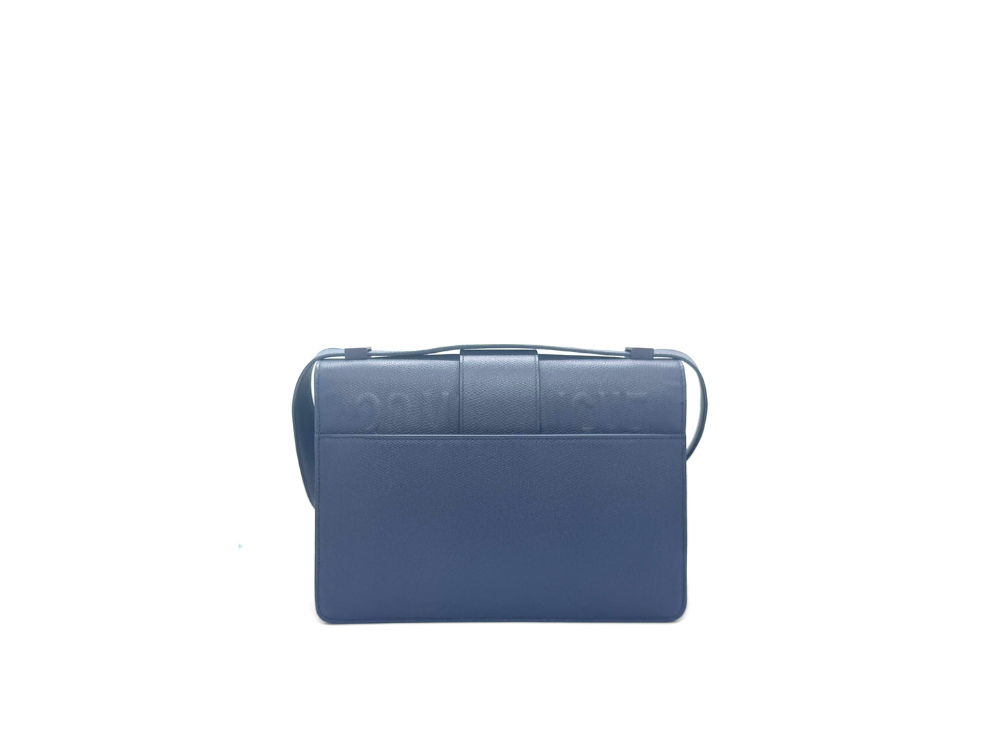 Christian Dior 30 Montaigne Medium Grained Calfskin Navy