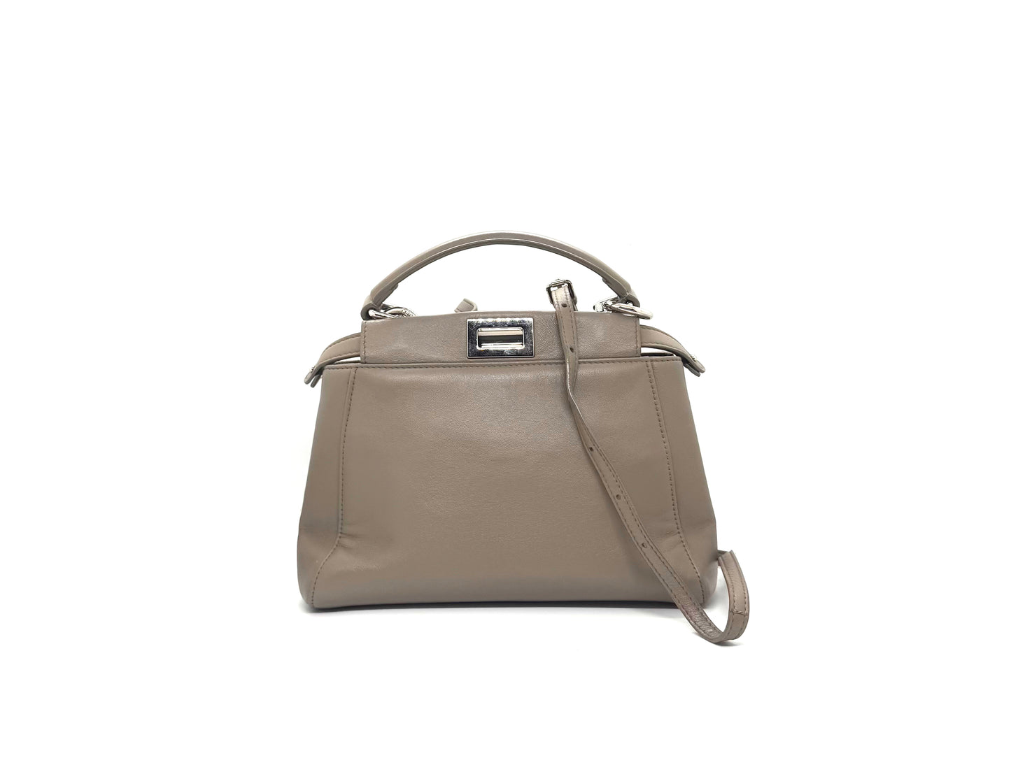 Fendi Peekaboo Mini Etoupe