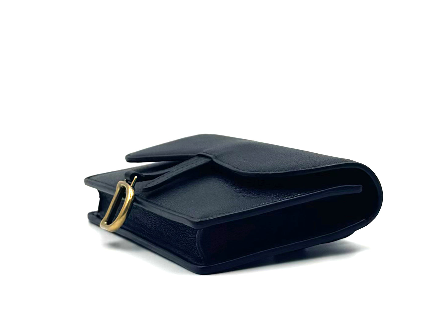 Christian Dior Saddle Woc Black With Waist Belt