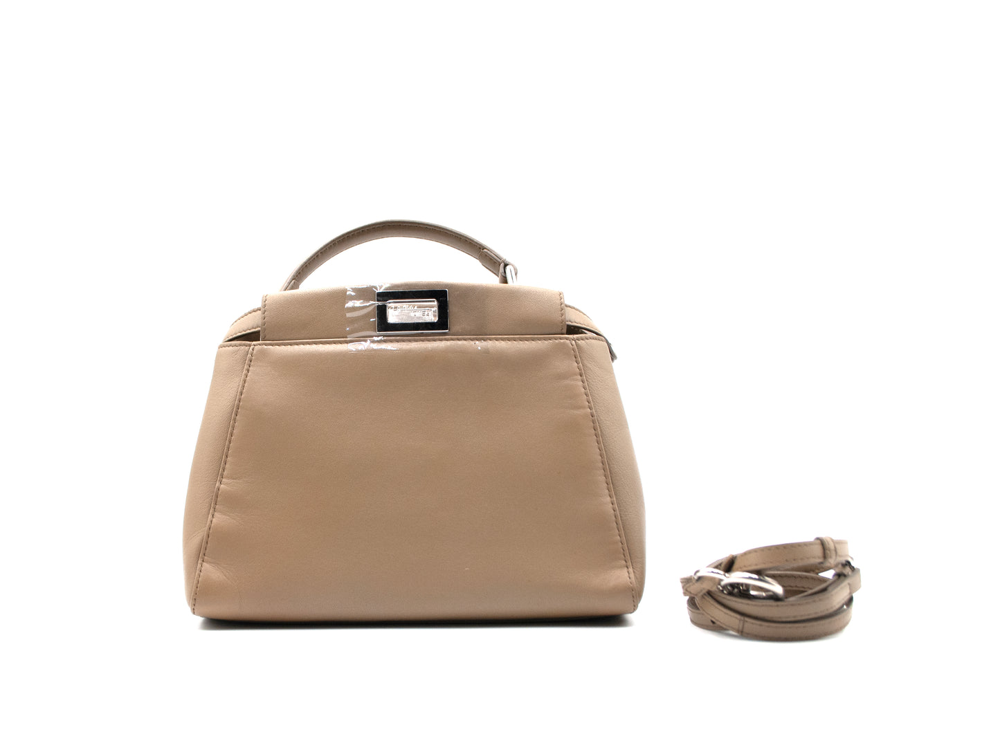 Fendi Peekaboo Mini Etoupe
