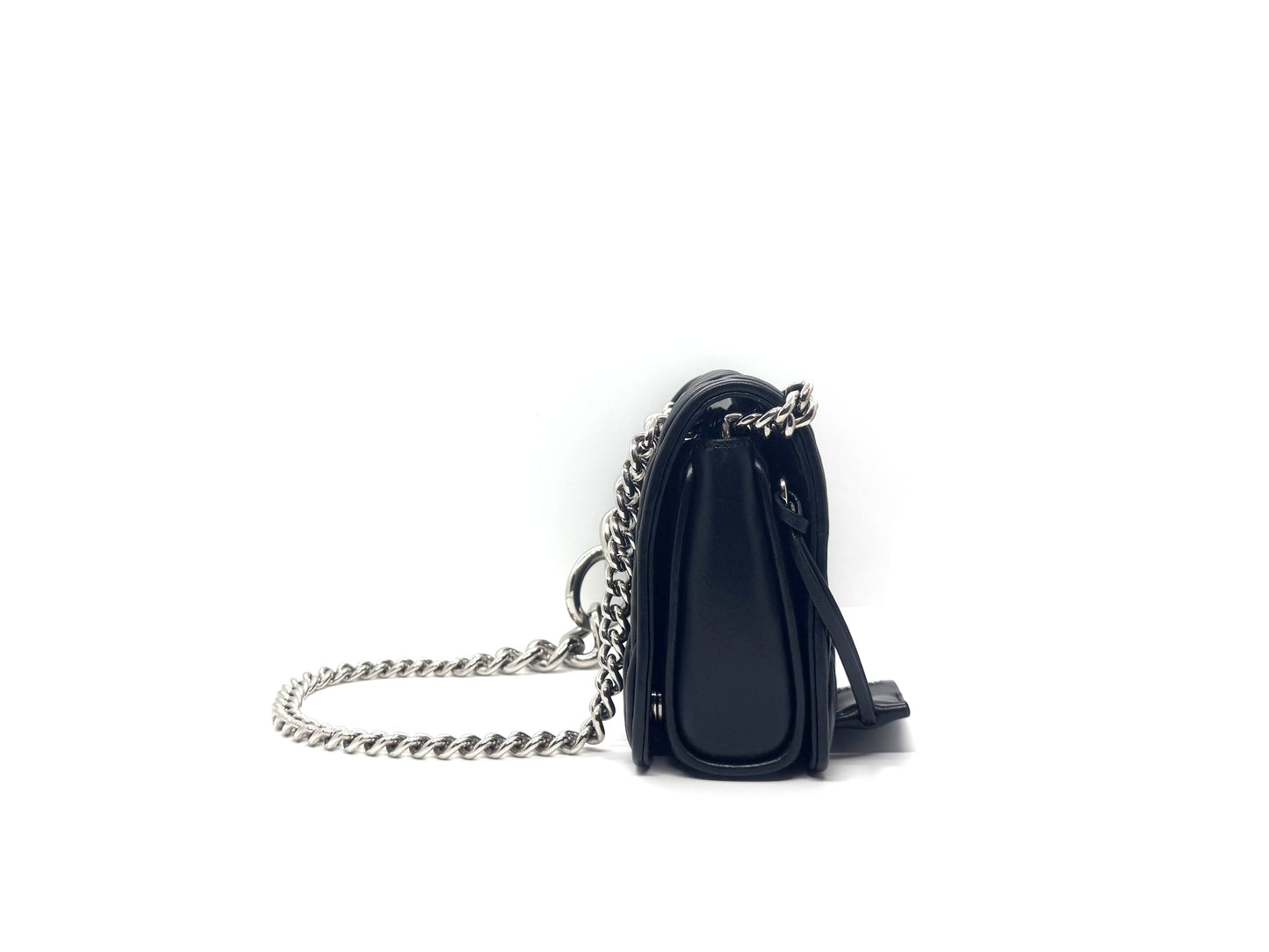 Miu Miu Chain Flap Bag Black