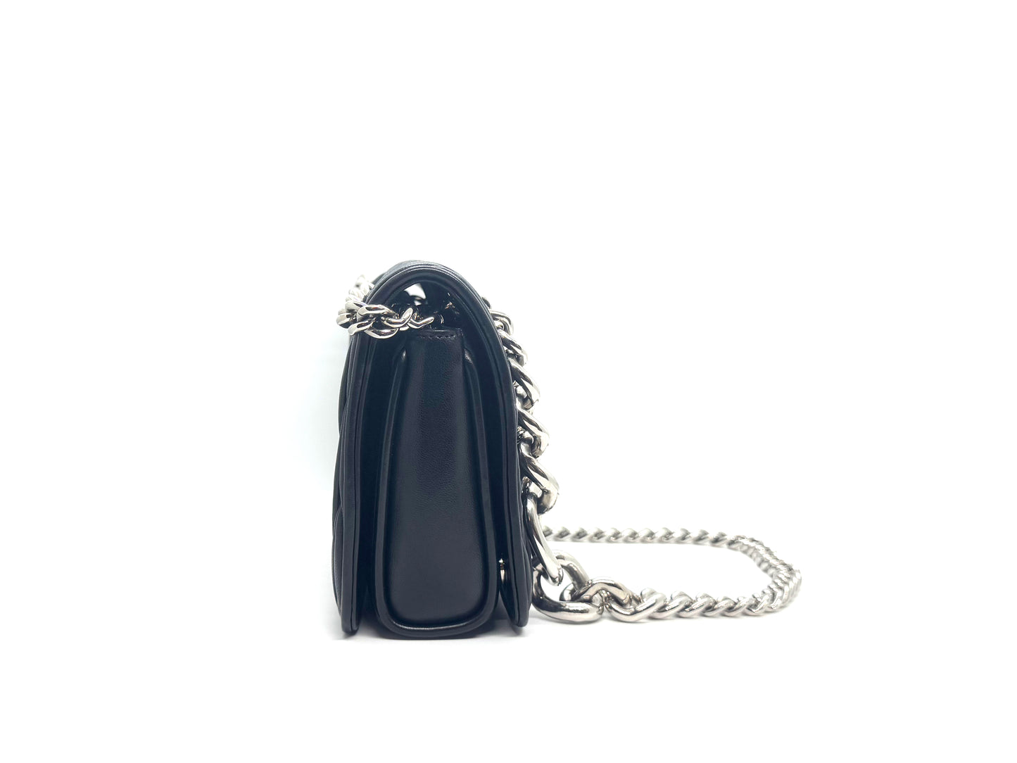 Miu Miu Chain Flap Bag Black
