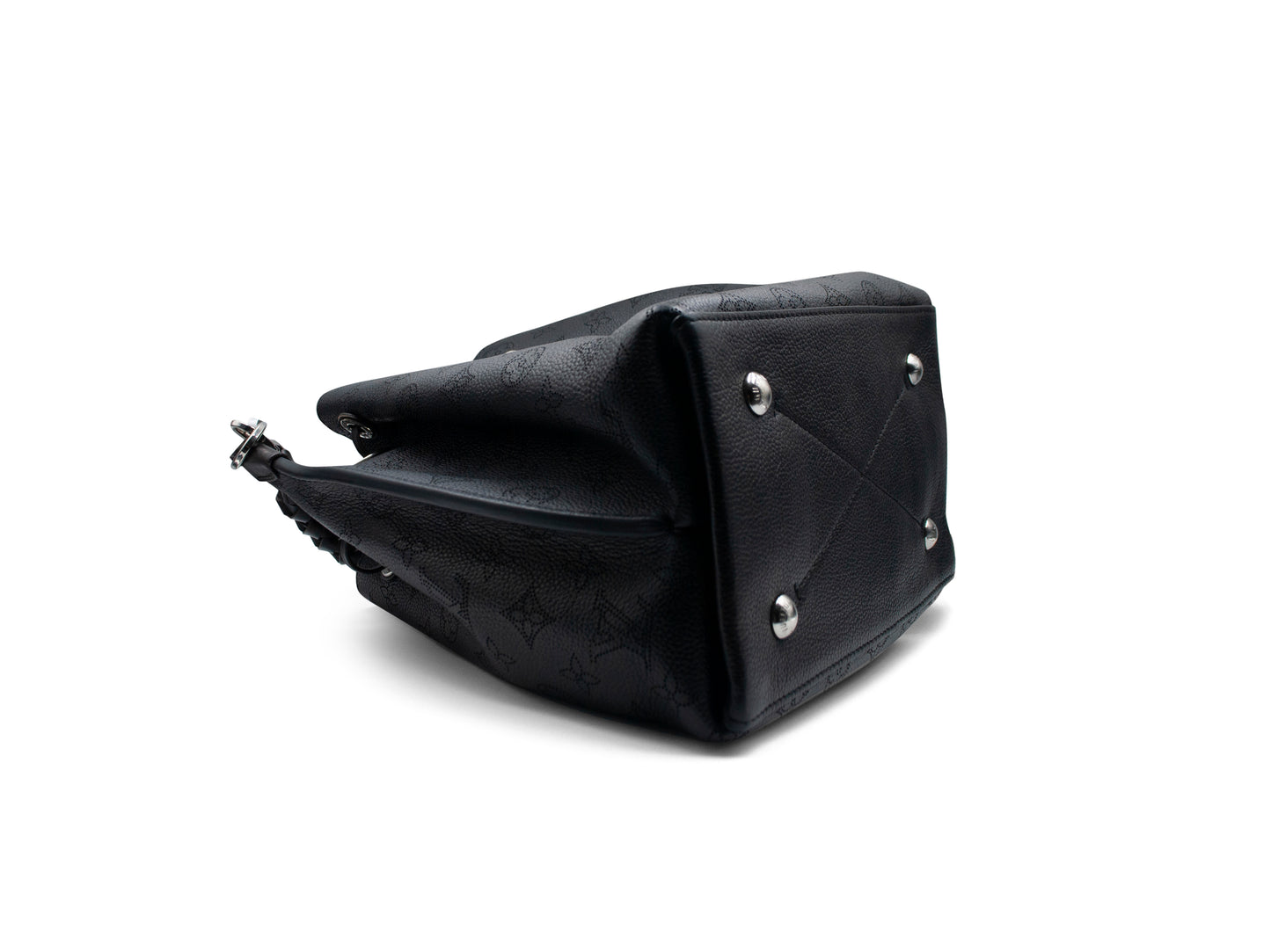 Louis Vuitton Muria Bucket Mahina Tote Black