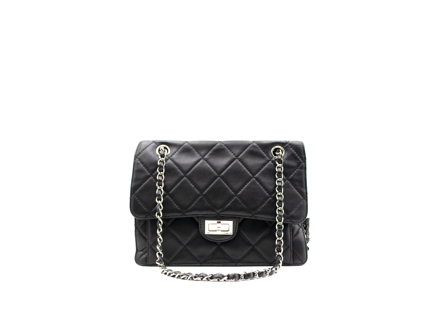 Chanel 2.55 Reissue Square Flap Bag Black