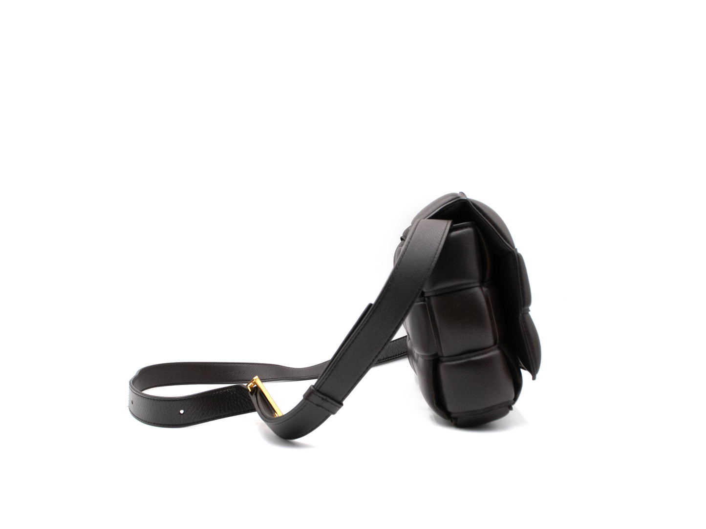 Bottega Veneta Padded Cassette Dark Brown