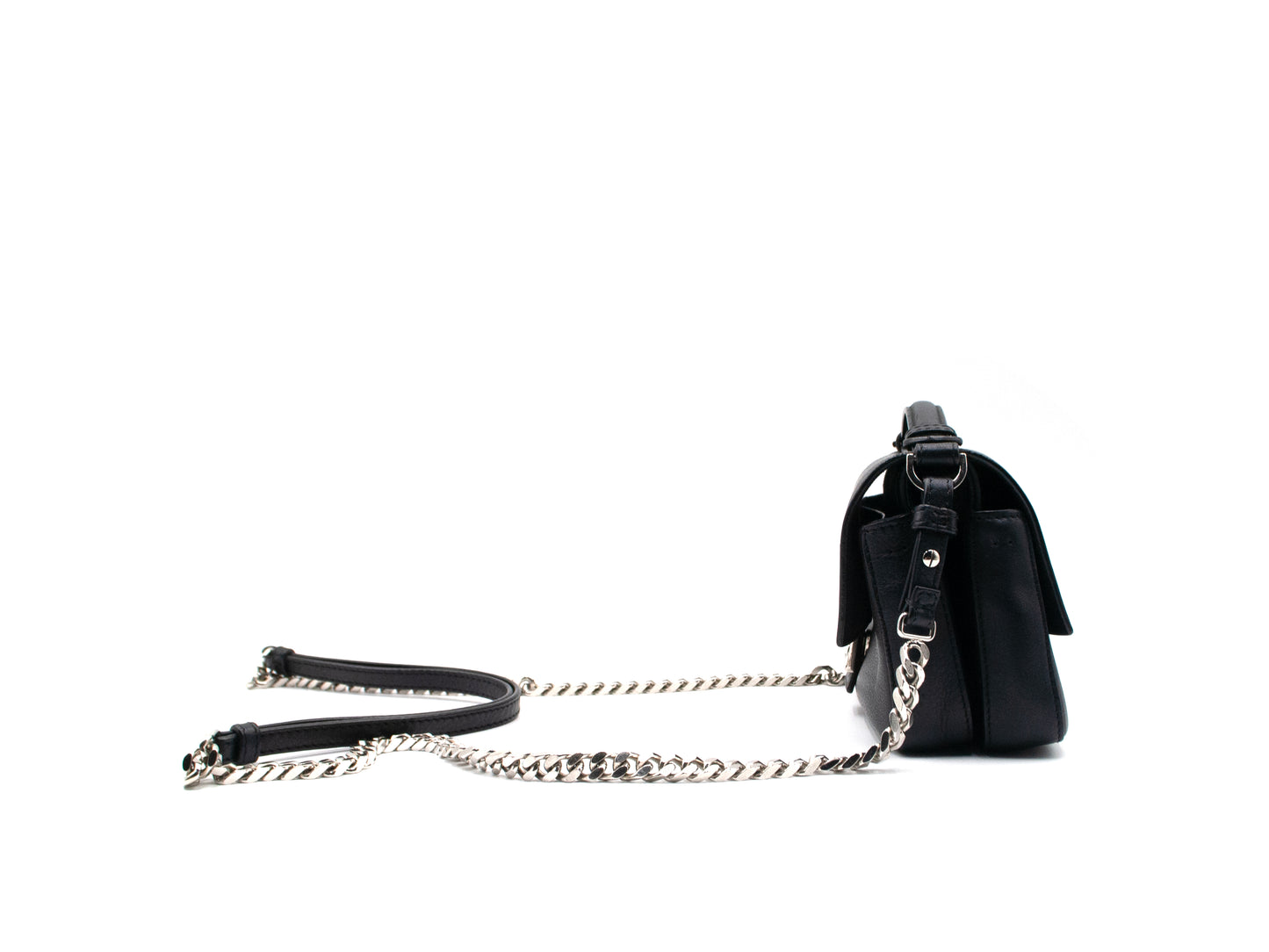 Fendi Double Micro Baguette Black Multicolour