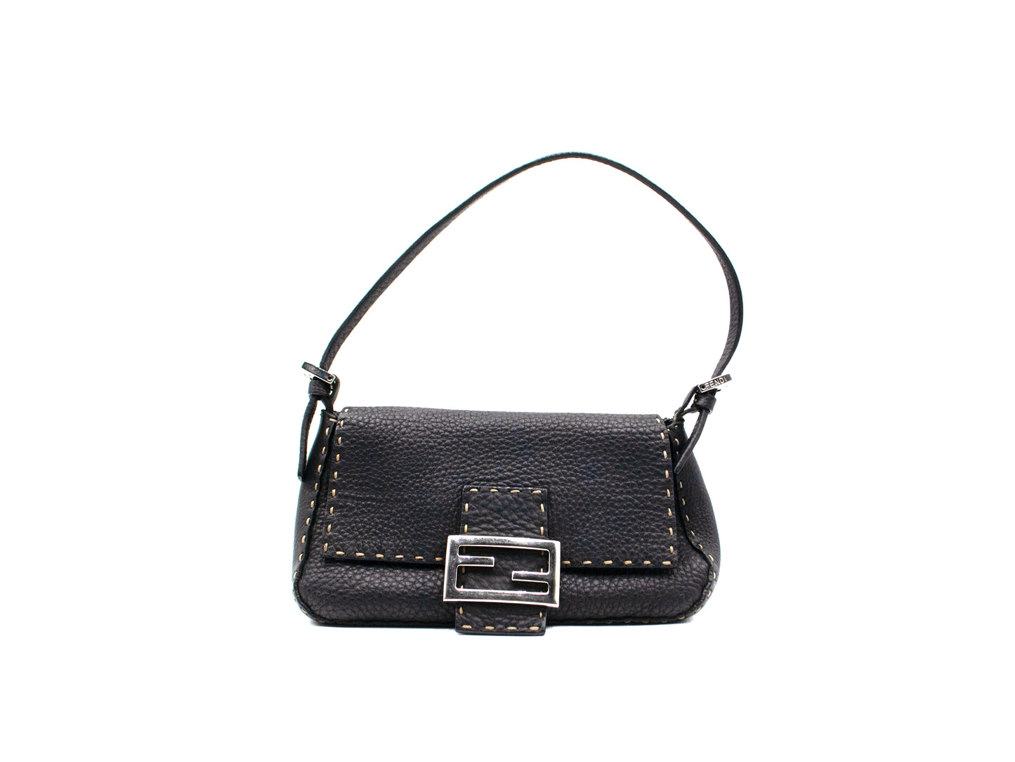 Fendi Baguette Leather Tote Small