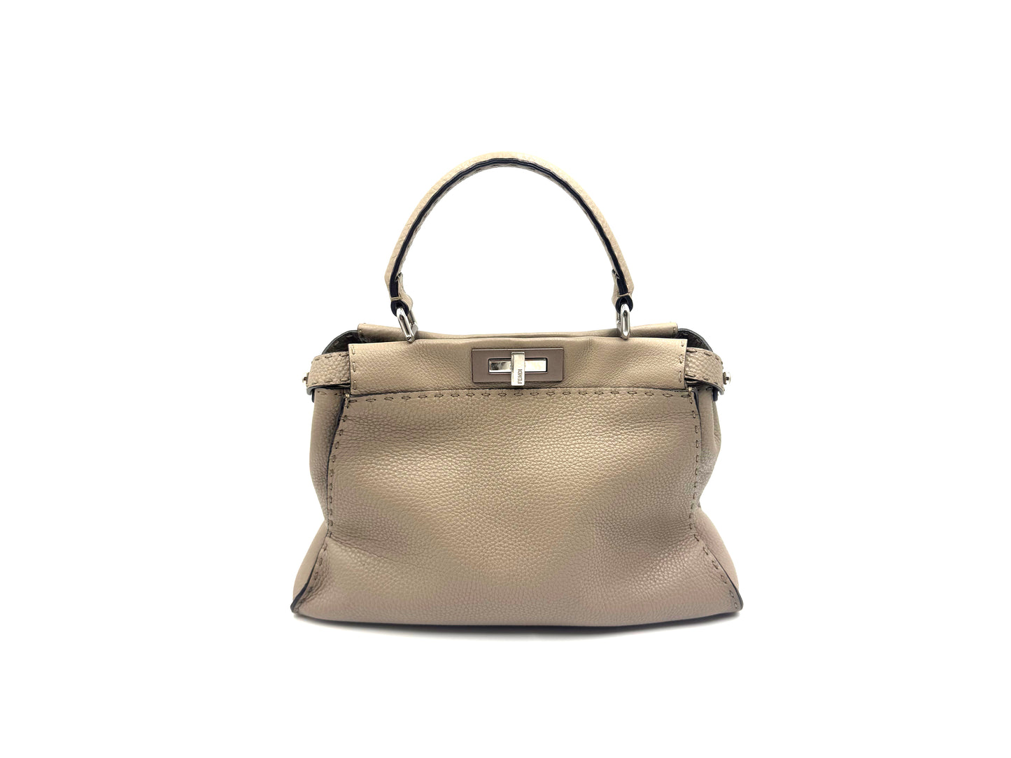 Fendi Peekaboo Medium Etoupe