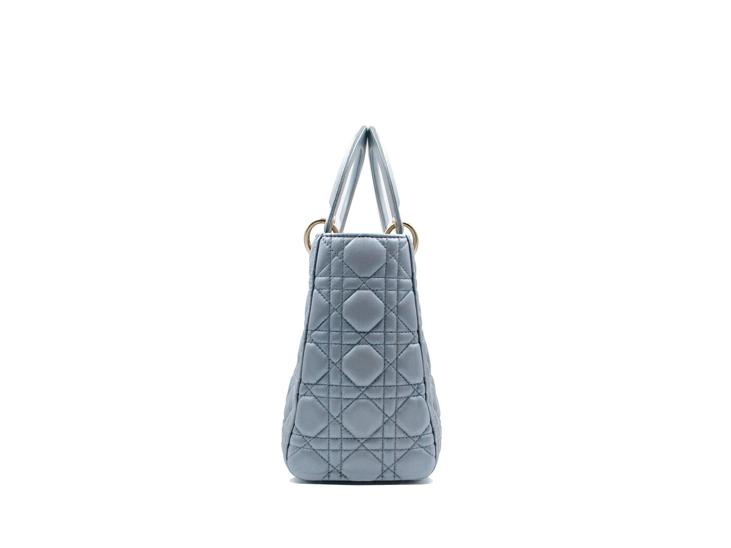 Christian Dior Lady Dior Medium Grayish Blue
