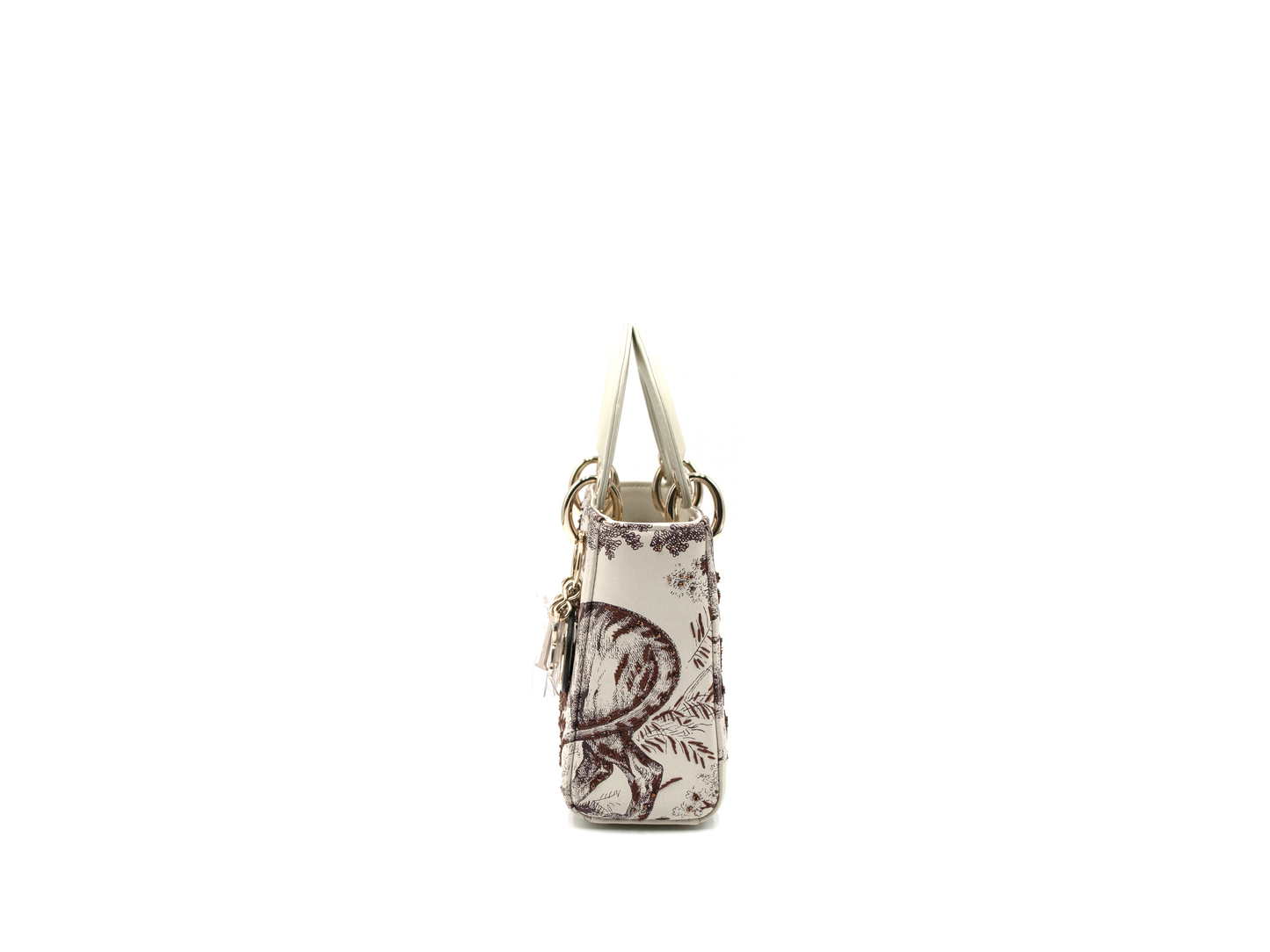 Christian Dior Mini Lady Dior Toile De Joey Embroidery