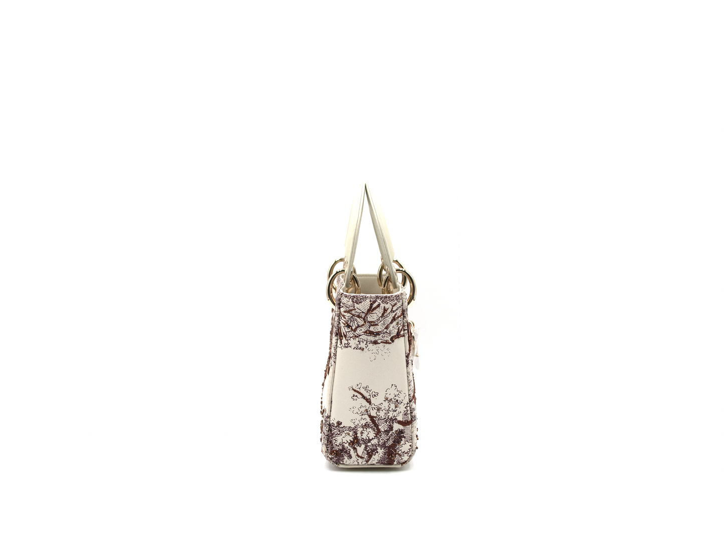 Christian Dior Mini Lady Dior Toile De Joey Embroidery