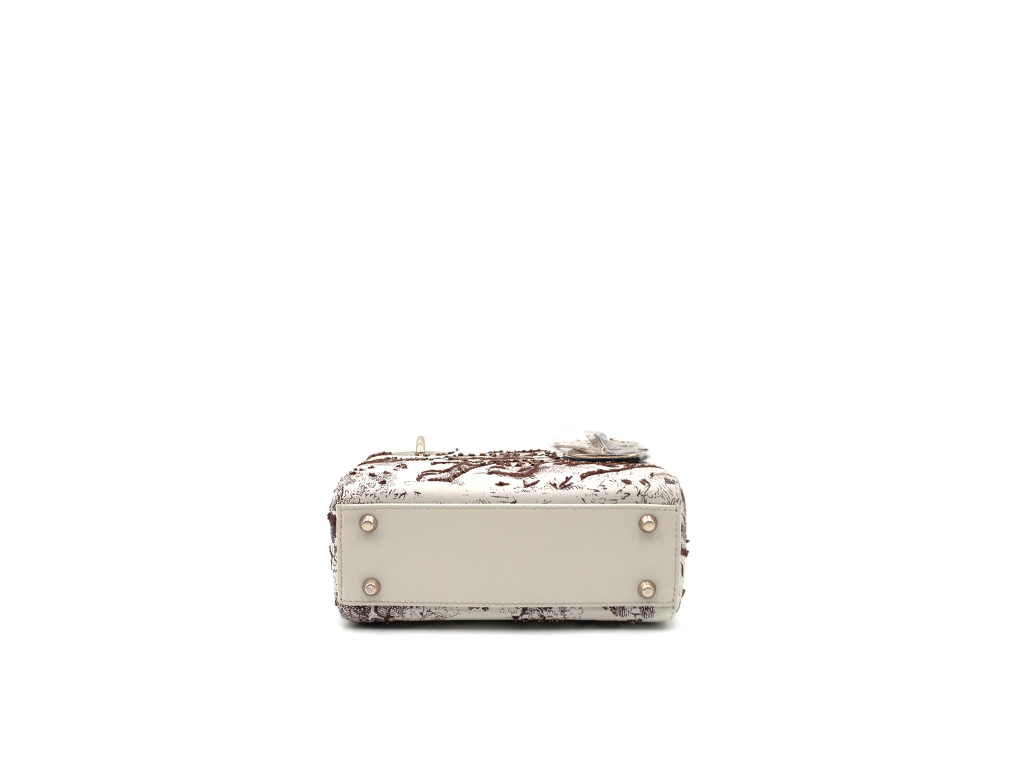 Christian Dior Mini Lady Dior Toile De Joey Embroidery