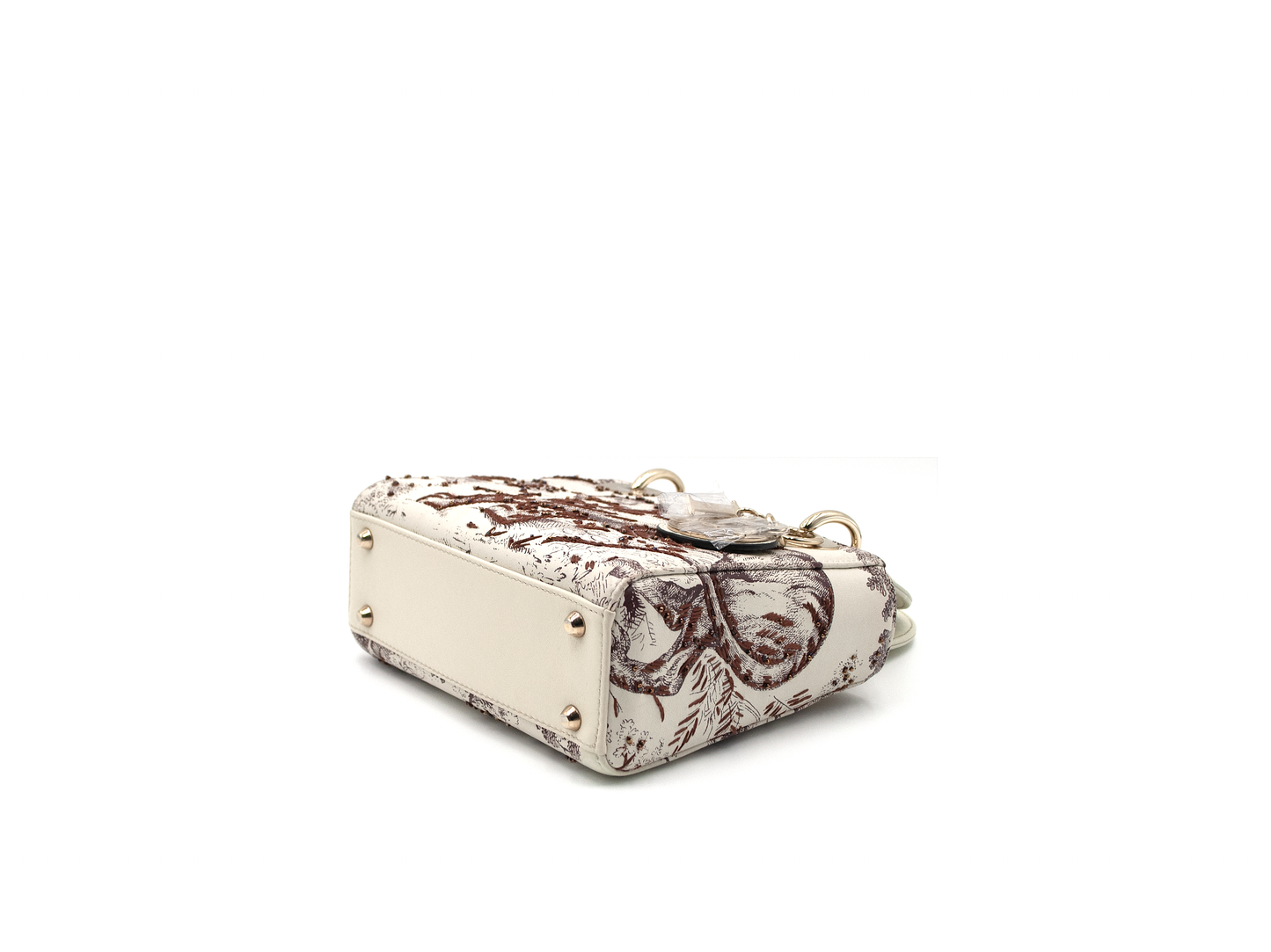 Christian Dior Mini Lady Dior Toile De Joey Embroidery