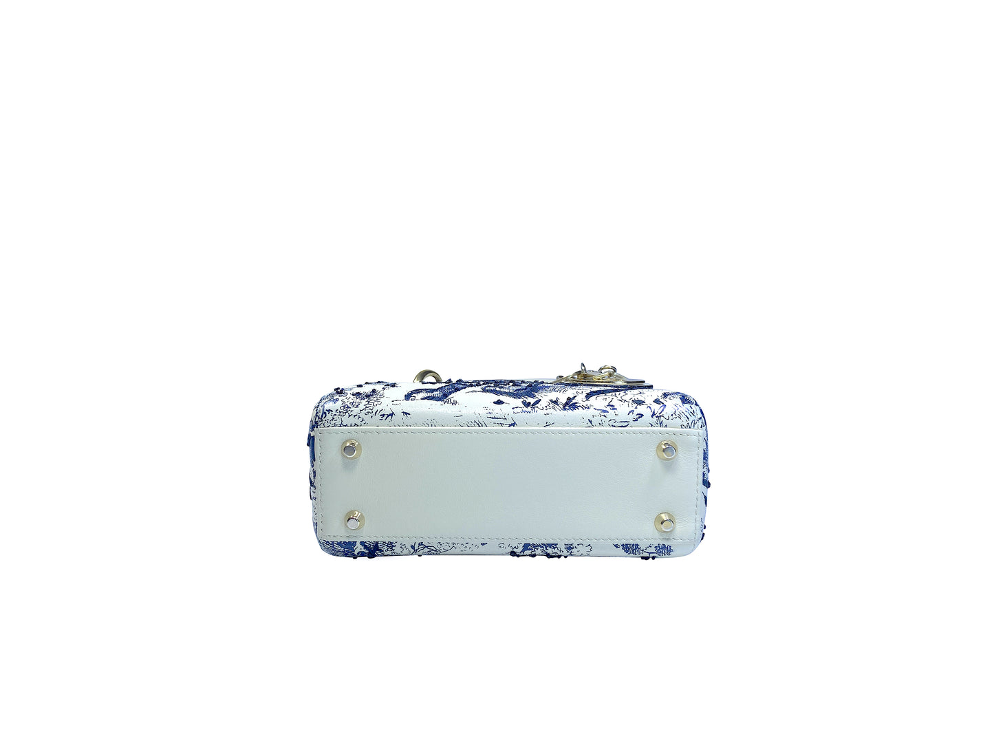 Christian Dior Mini Lady Dior Toile De Joey Embroidery