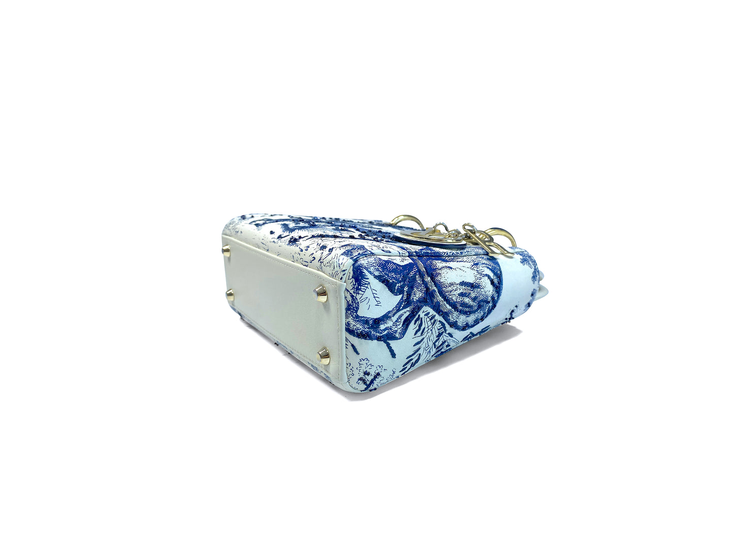 Christian Dior Mini Lady Dior Toile De Joey Embroidery