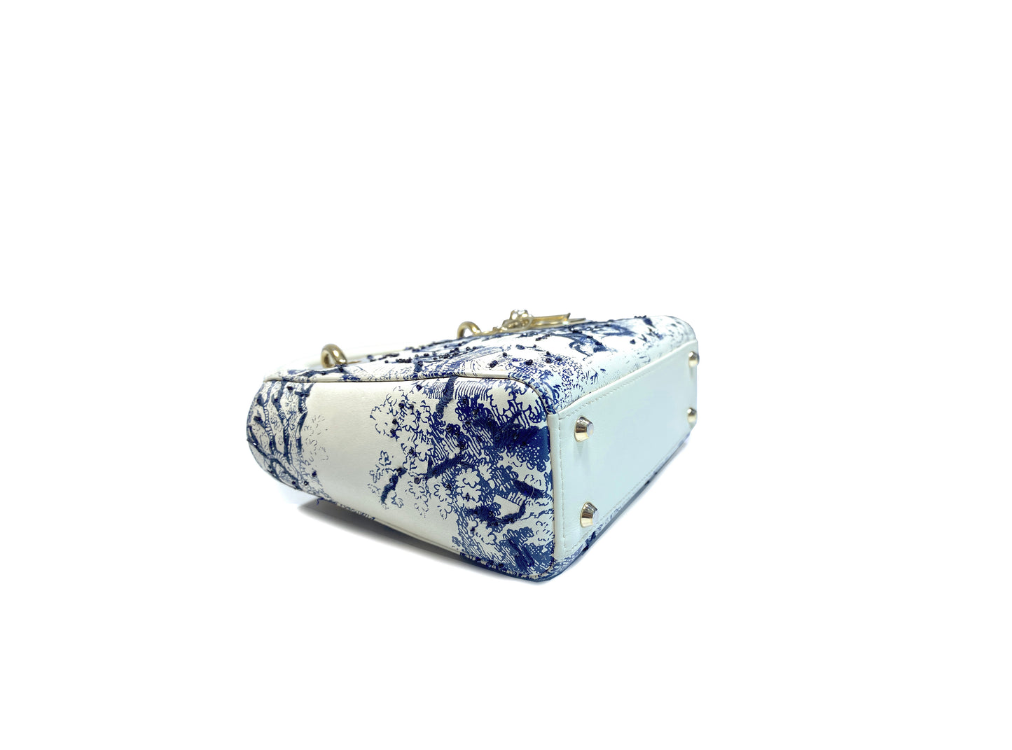 Christian Dior Mini Lady Dior Toile De Joey Embroidery