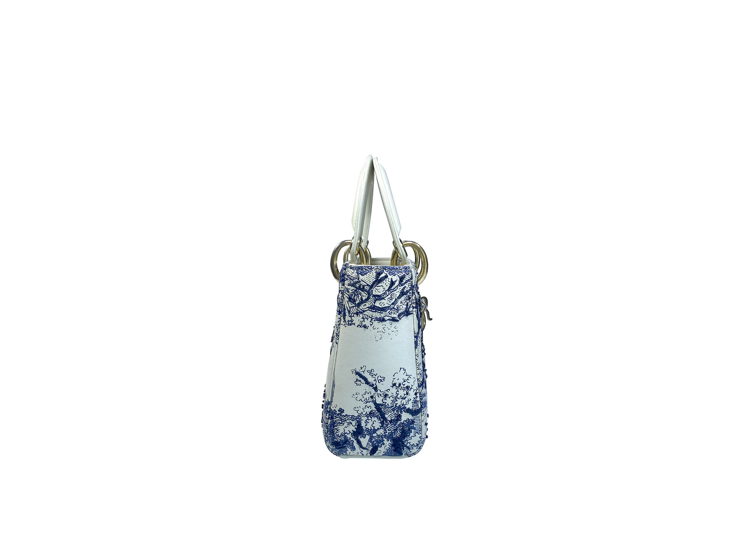Christian Dior Mini Lady Dior Toile De Joey Embroidery