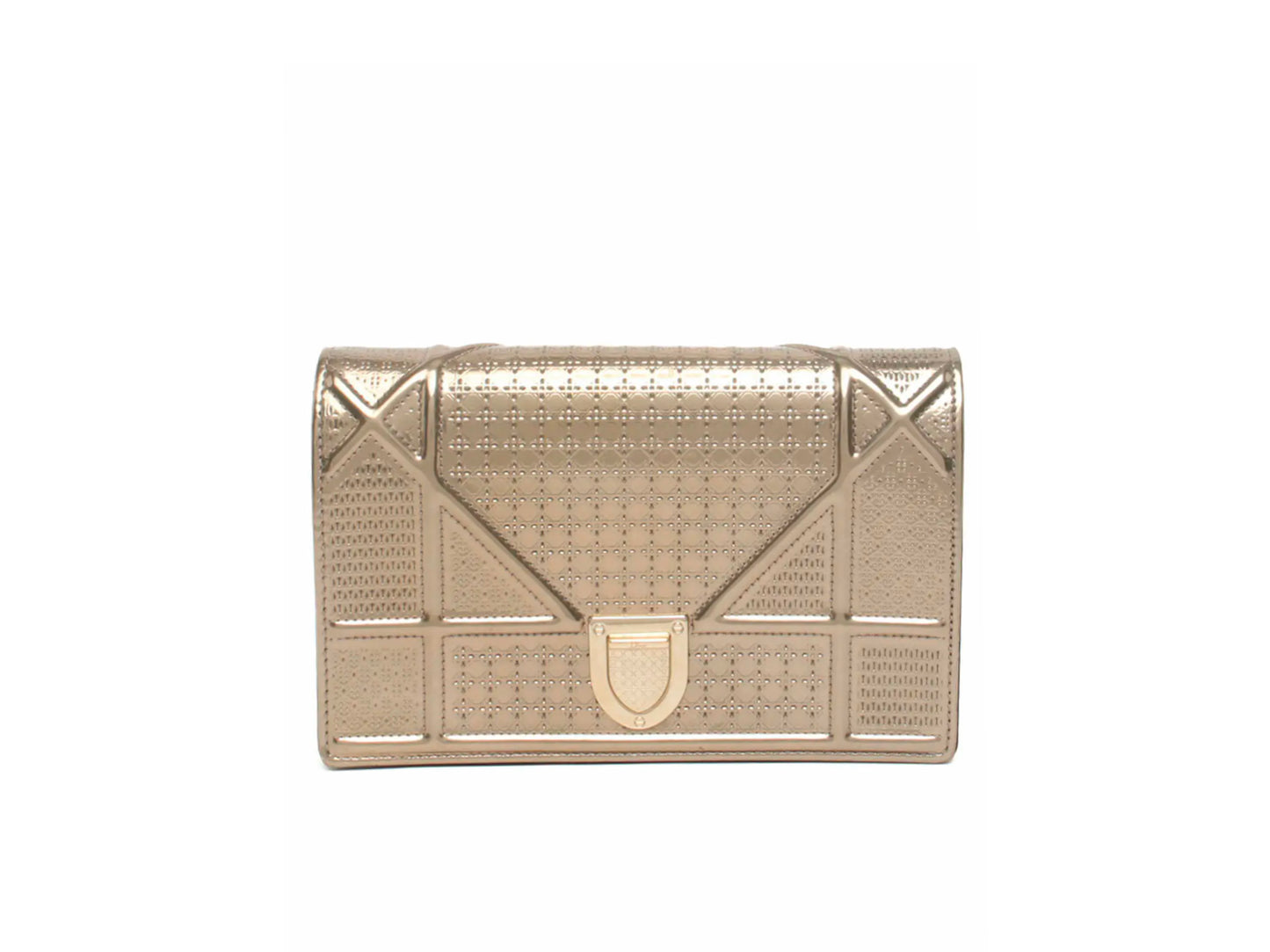 Christian Dior Diorama Mini Gold