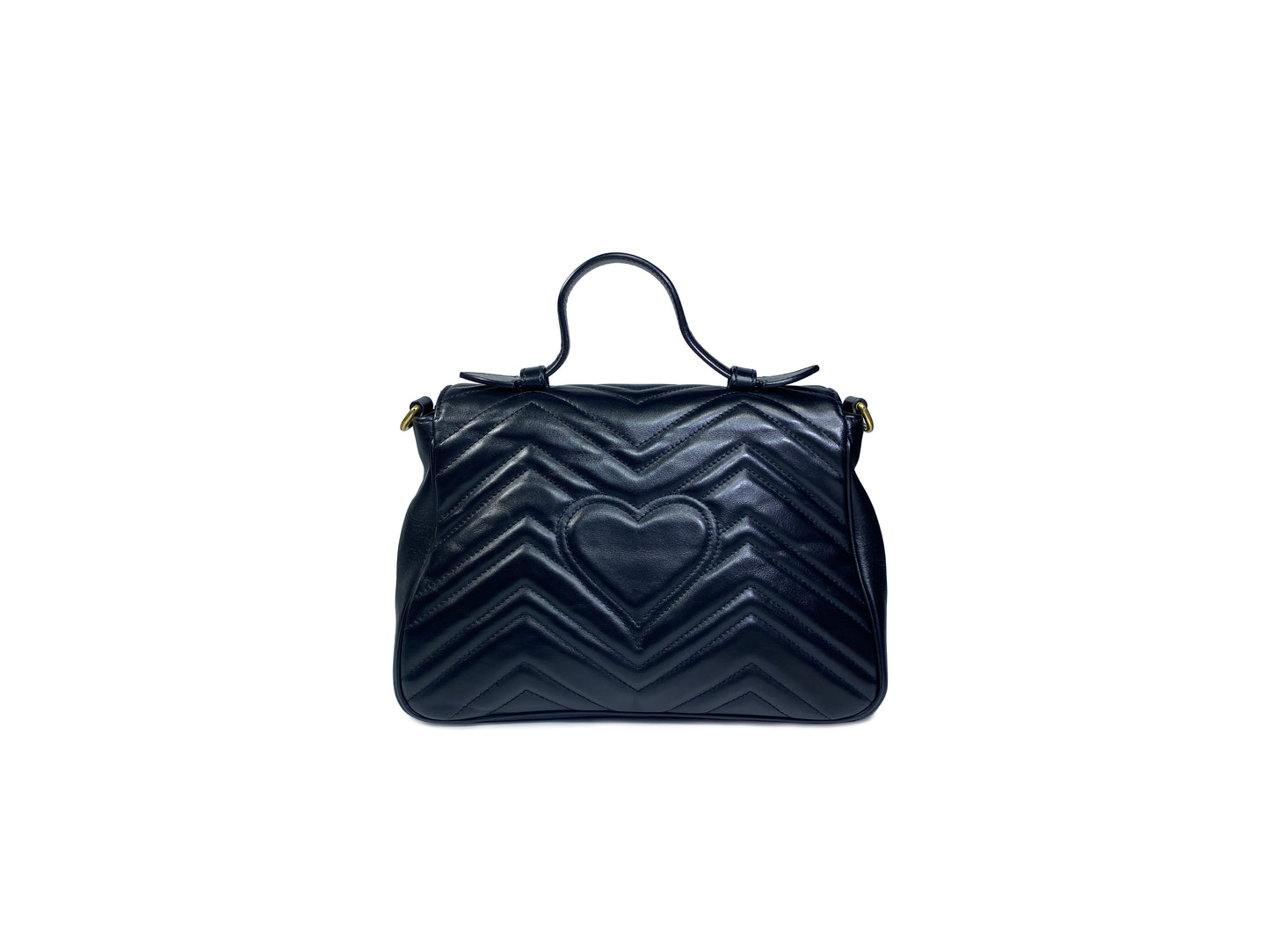 Gucci GG Marmont Top Handle Medium Black