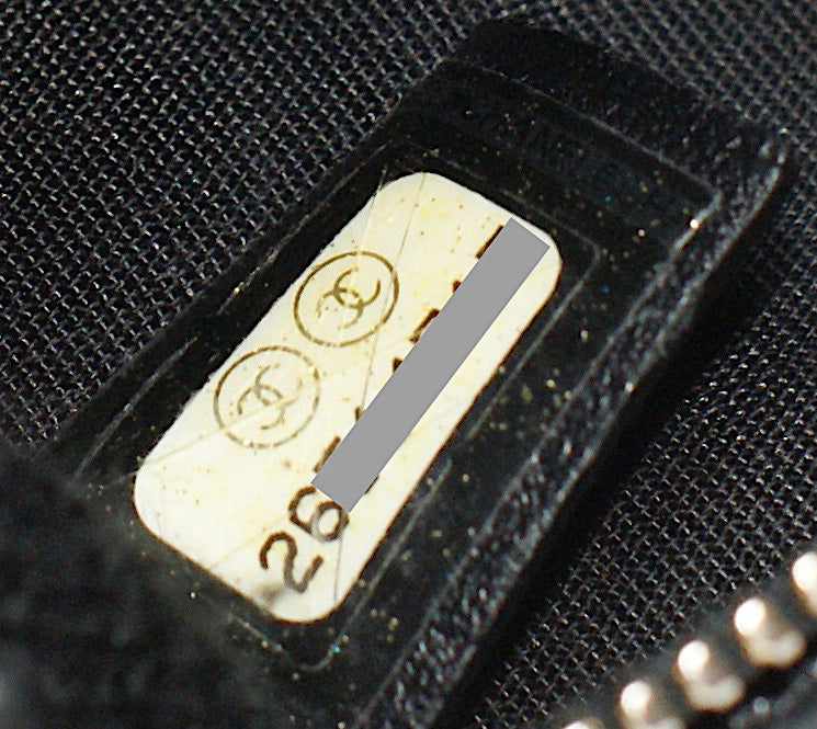 Chanel Black Caviar Round Clutch Crossbody Bag