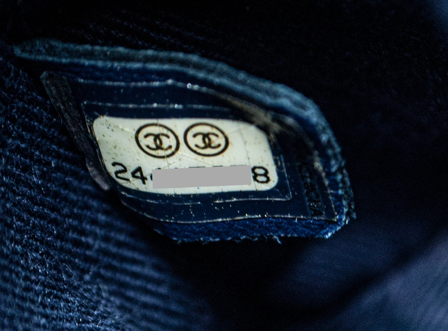 Chanel Coco Handle Deep Blue Small