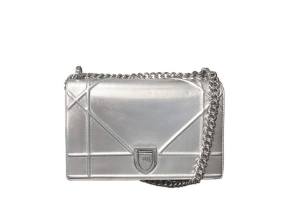 Christian Dior Diorama Silver Medium