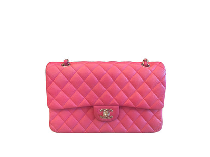 Chanel Flap Caviar Medium Dark Pink