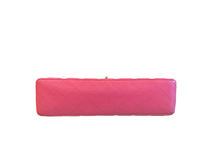 Chanel Flap Caviar Medium Dark Pink
