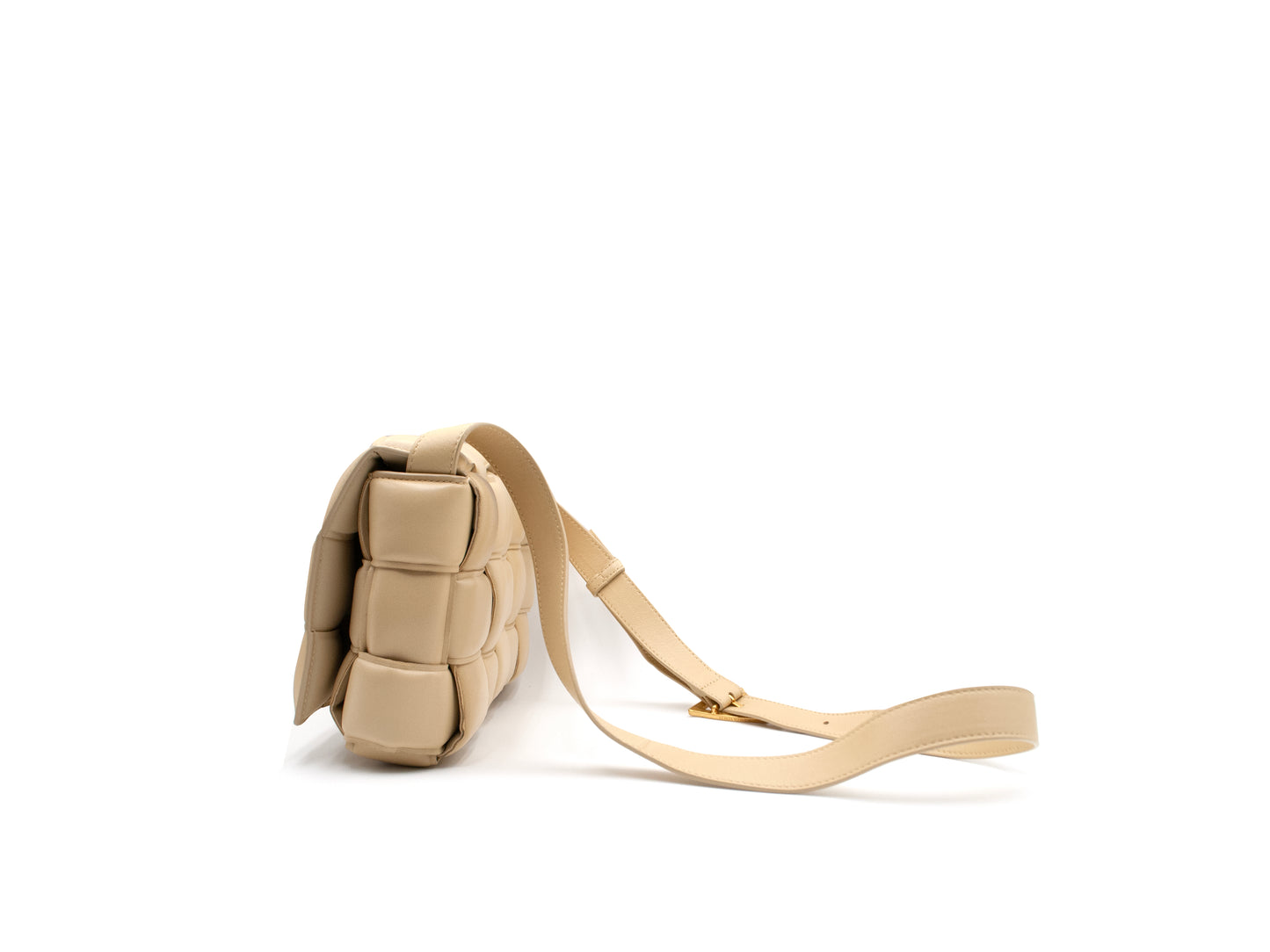 Bottega Veneta Padded Cassette Beige
