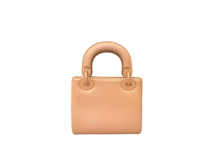 Christian Dior Lady Dior Flora Mini Dusty Pink
