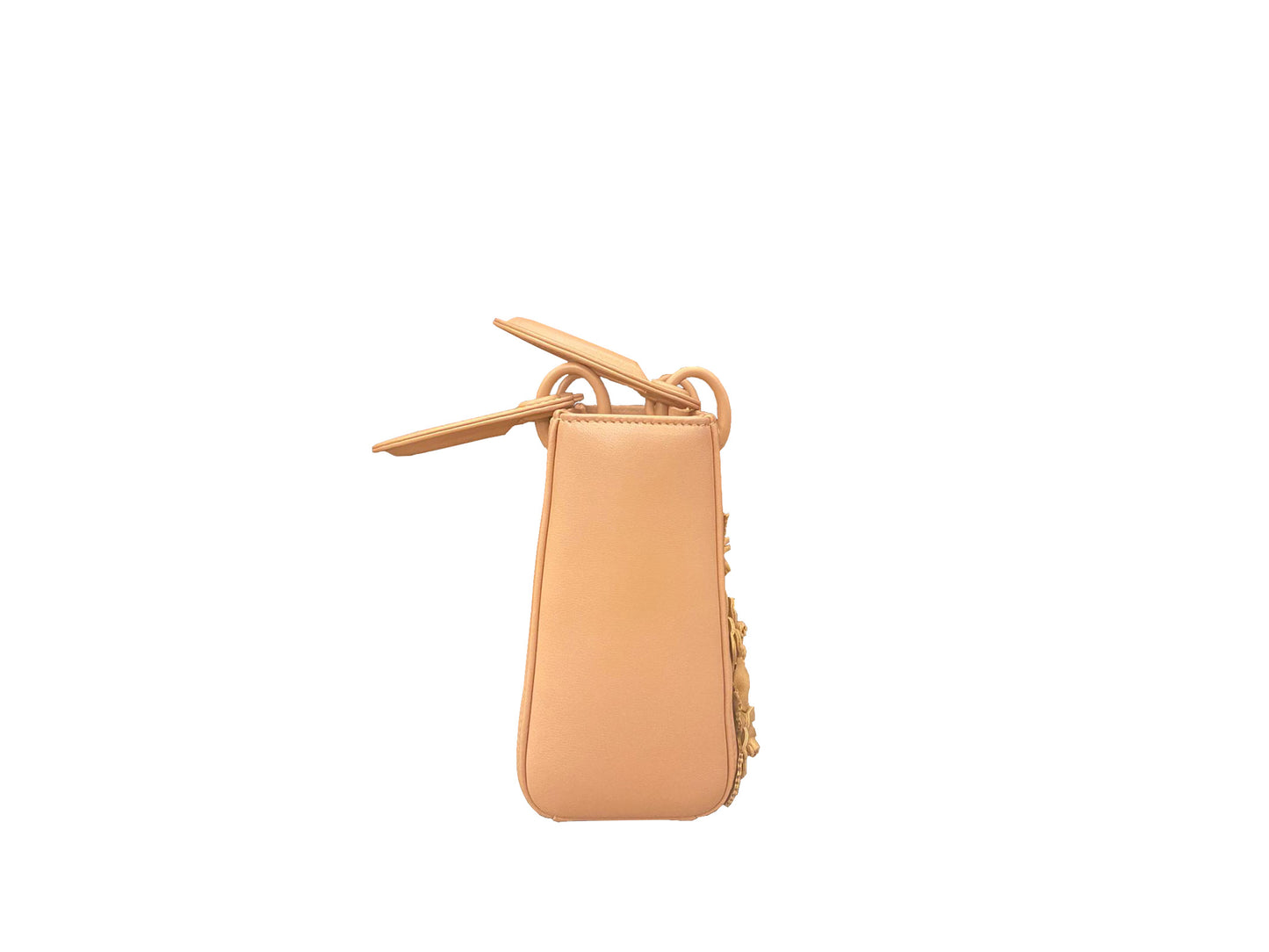 Christian Dior Lady Dior Flora Mini Dusty Pink