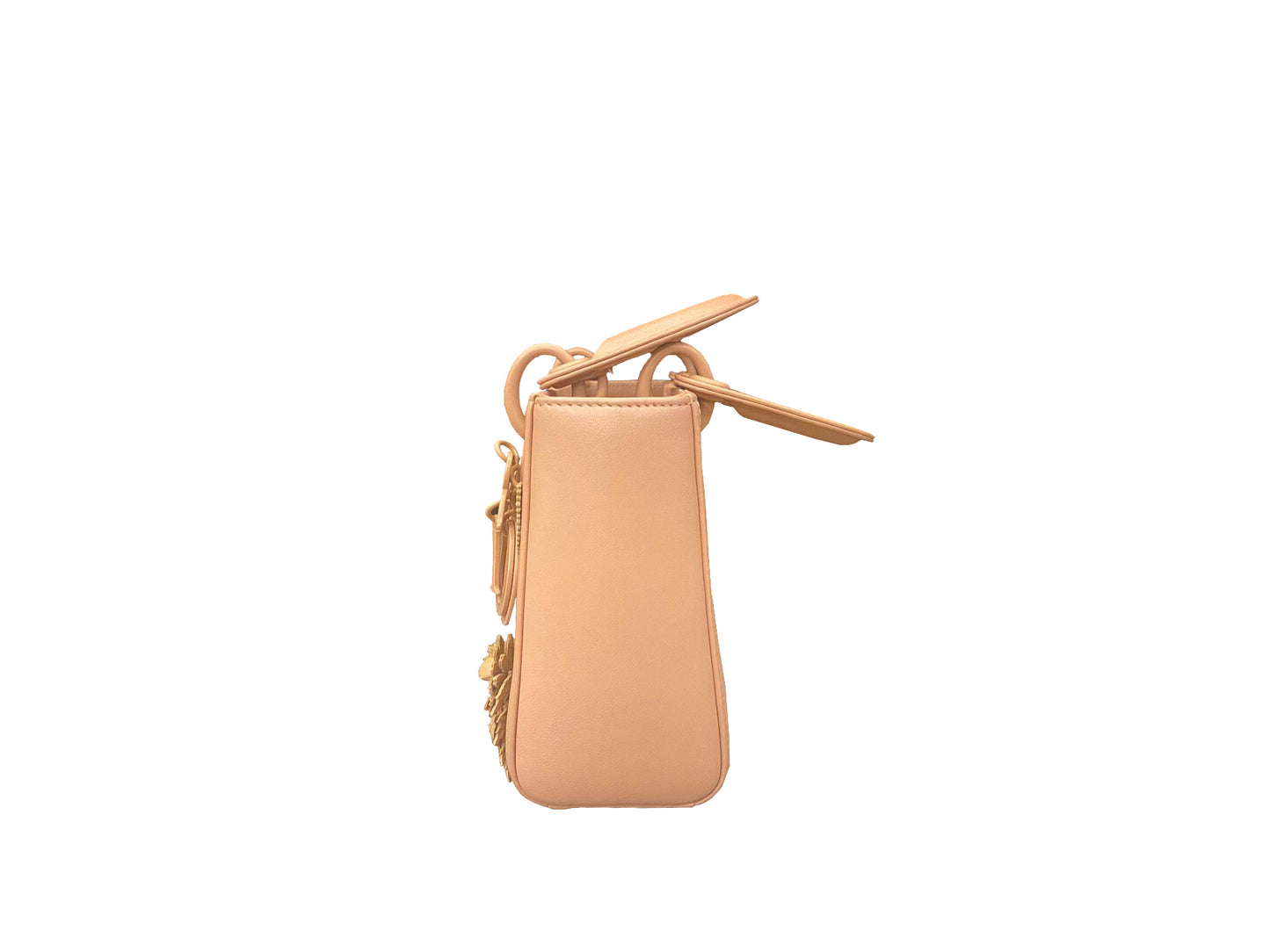 Christian Dior Lady Dior Flora Mini Dusty Pink