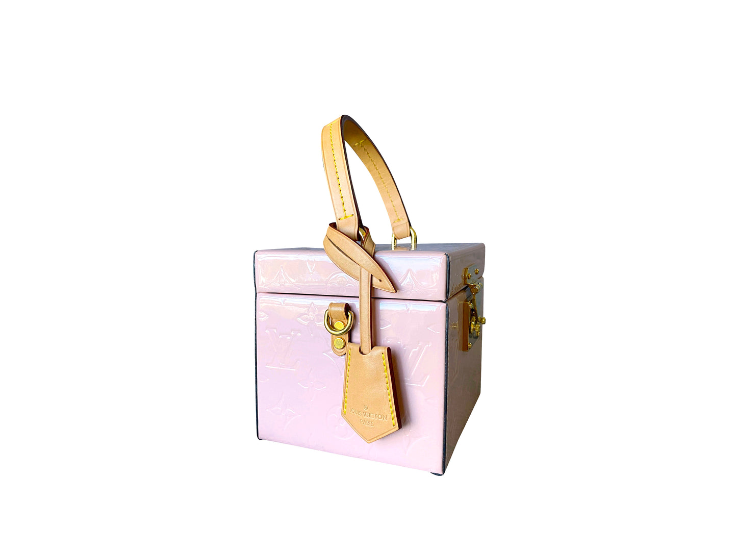 Louis Vuitton Bleecker Box Vernis Pink