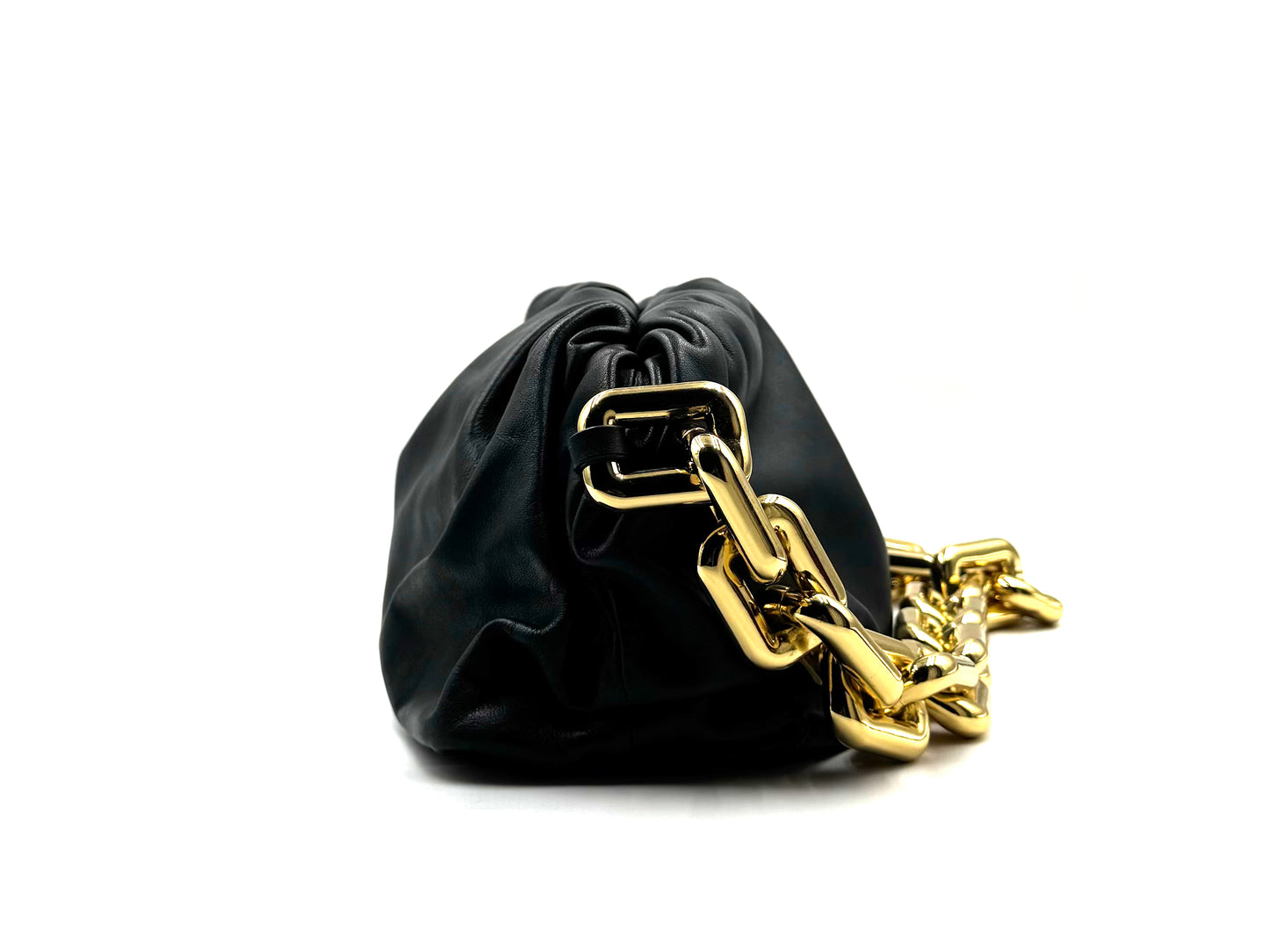 Bottega Veneta Chain Pouch Black