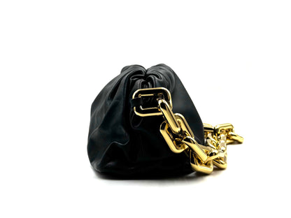 Bottega Veneta Chain Pouch Black