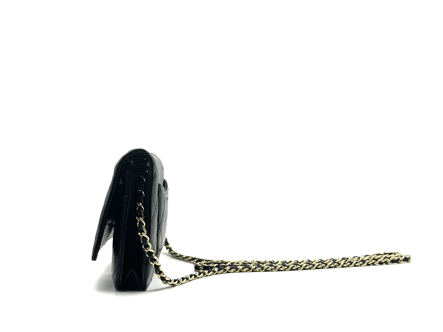Chanel Wallet On Chain Caviar Woc Black
