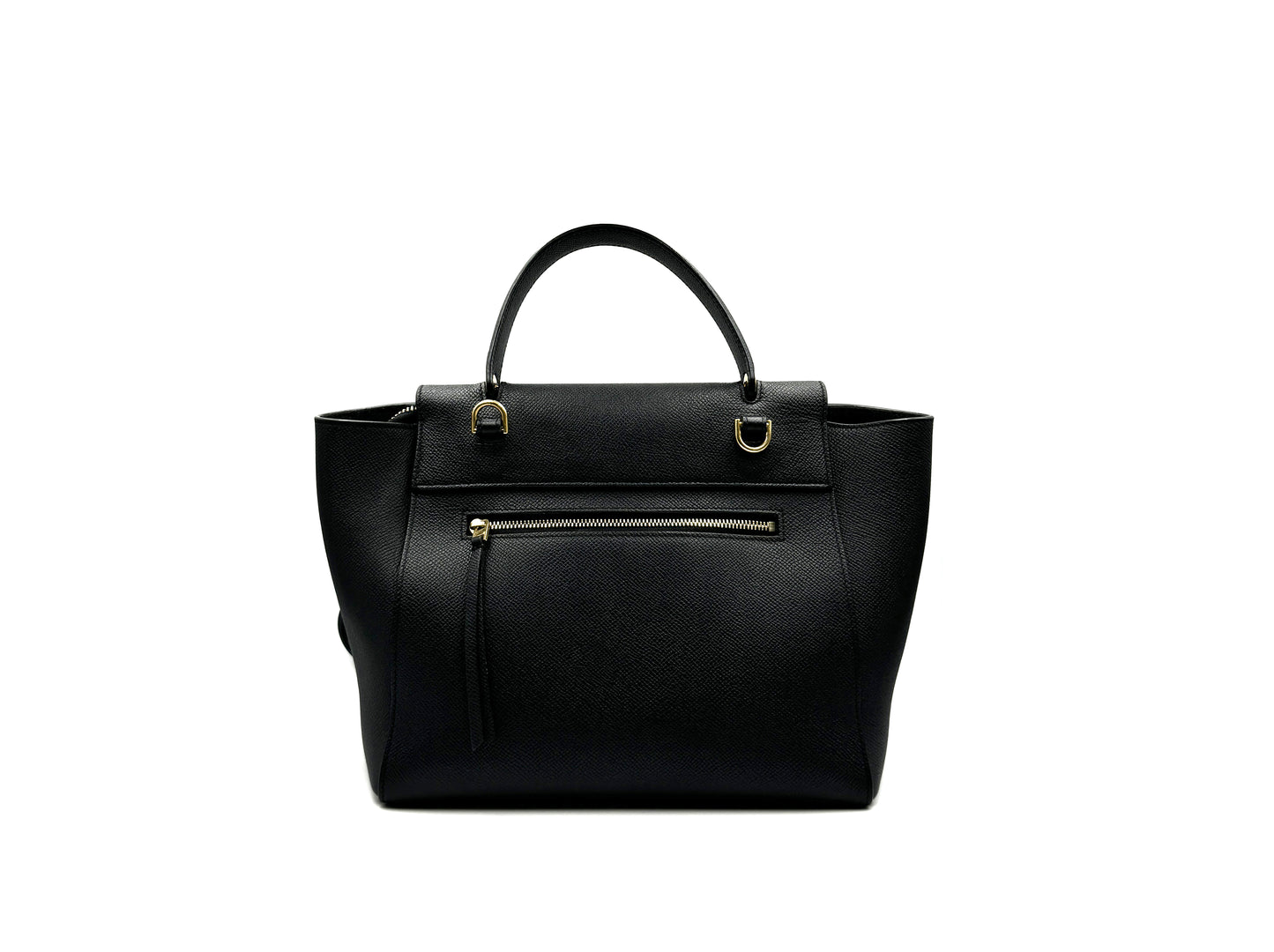 Celine Micro Belt Tote Bag Black