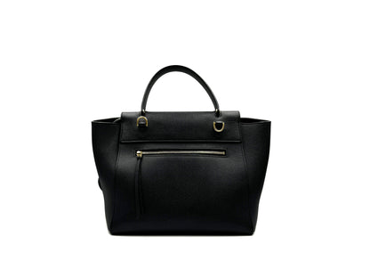 Celine Micro Belt Tote Bag Black