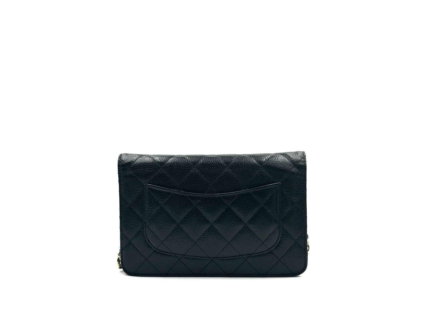 Chanel Wallet On Chain Caviar Woc Black